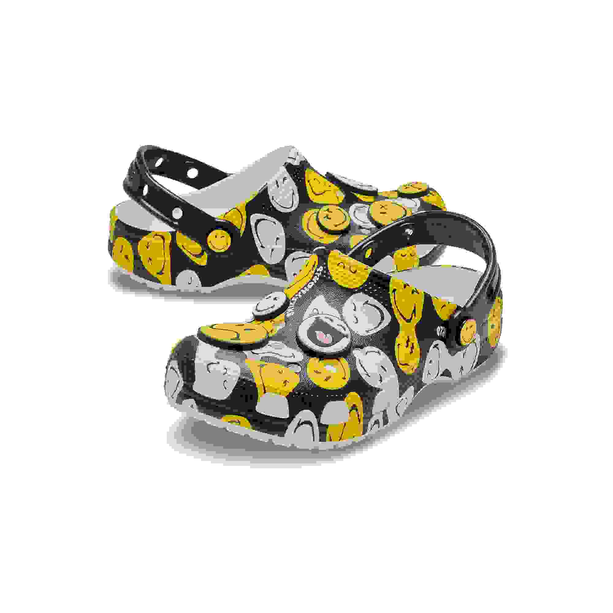 Crocs Classic Grade School Kids' "SmileyWorld" Clog